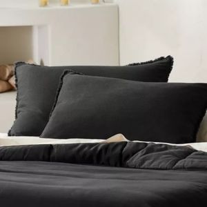 One Heavyweight Linen Blend Comforter Sham - Casaluna